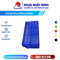 Thùng Nhựa Rỗng HS004