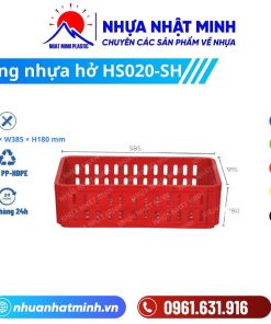 Sóng nhựa hở HS020-SH