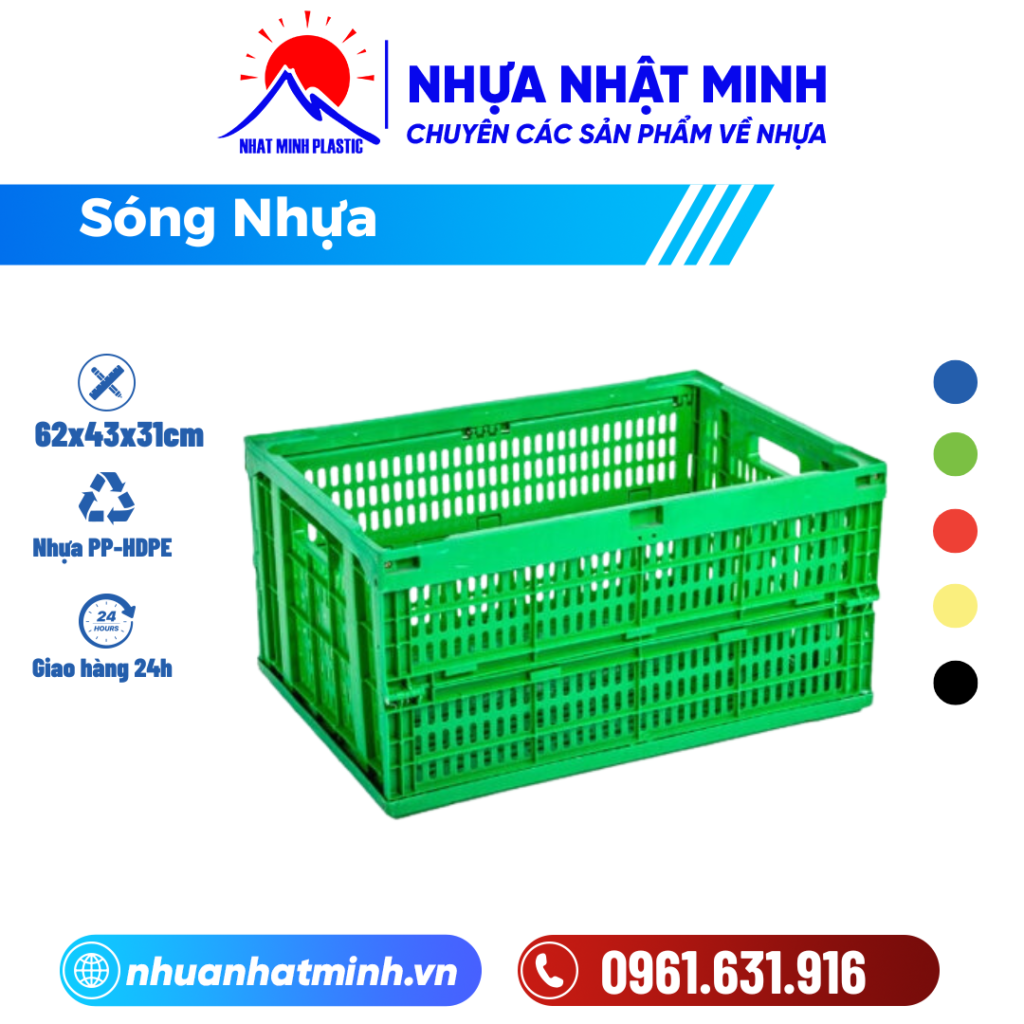 Sóng nhựa xếp 3T1 ảnh chính