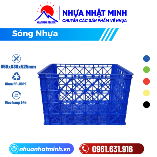 sóng nhựa HS022-SH