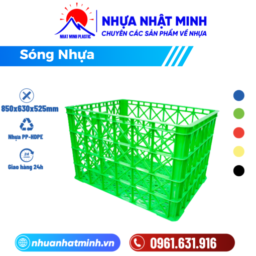 sóng nhựa HS022-SH