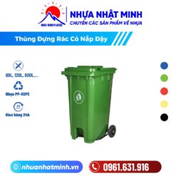 Thùng Đựng Rác Có Nắp Đậy