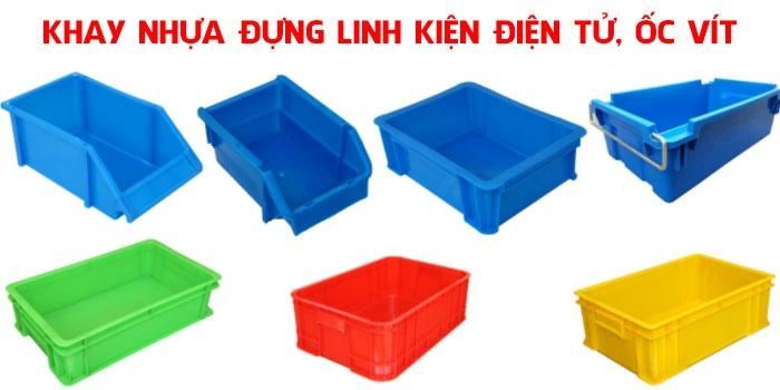 Hình ảnh các khay nhựa đựng linh kiện