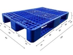 Pallet nhựa 1200x800x155mm