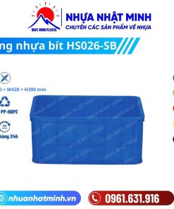 Sóng nhựa bít HS026-SB