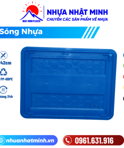 Nắp thùng nhựa B7
