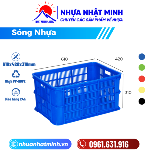 sóng nhựa HS004-SH