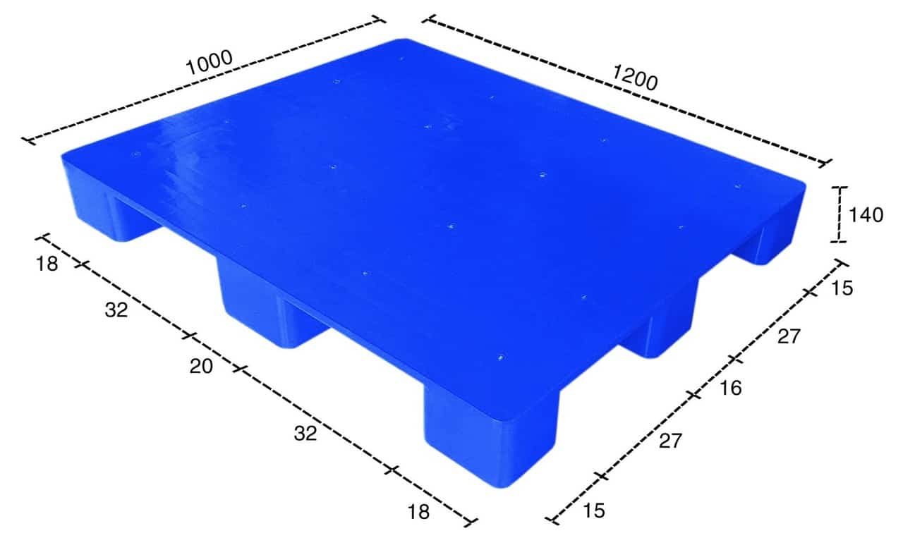 kích thước pallet nhựa