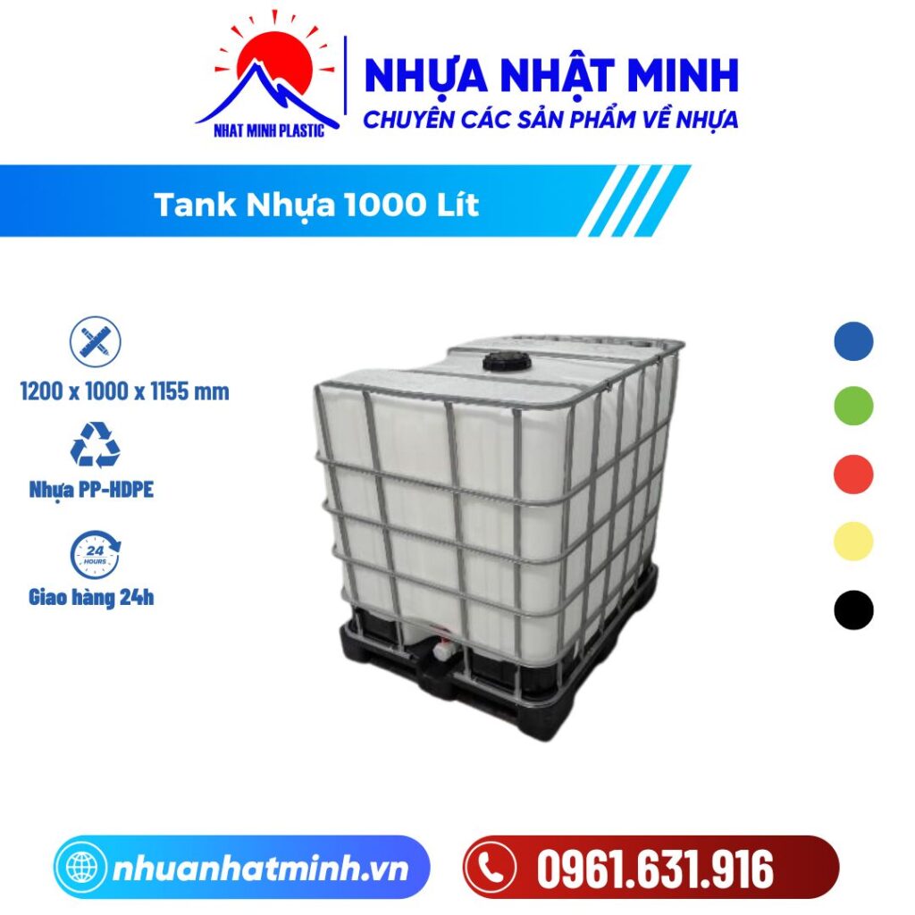 Tank Nhựa 1000 Lít ảnh chi tiết