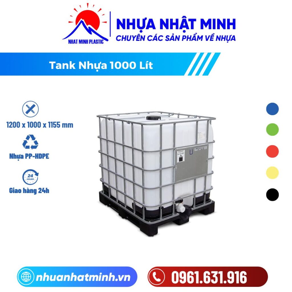 Tank Nhựa 1000 Lít ảnh chi tiết