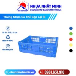 Thùng Nhựa Có Thể Gập Lại 18