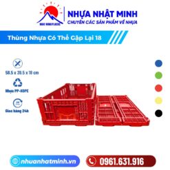 Thùng Nhựa Có Thể Gập Lại 18