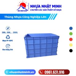 Thùng Nhựa Công Nghiệp Lớn