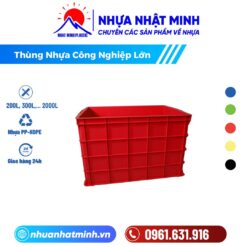 Thùng Nhựa Công Nghiệp Lớn