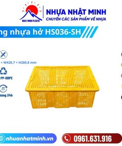 Sóng nhựa hở HS036-SH