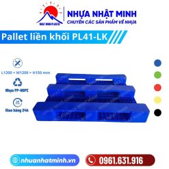 Pallet Nhựa Liền Khối PL41-LK