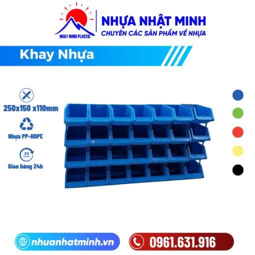 Khay Nhựa Có Chân Nối Xếp Tầng (4)-min