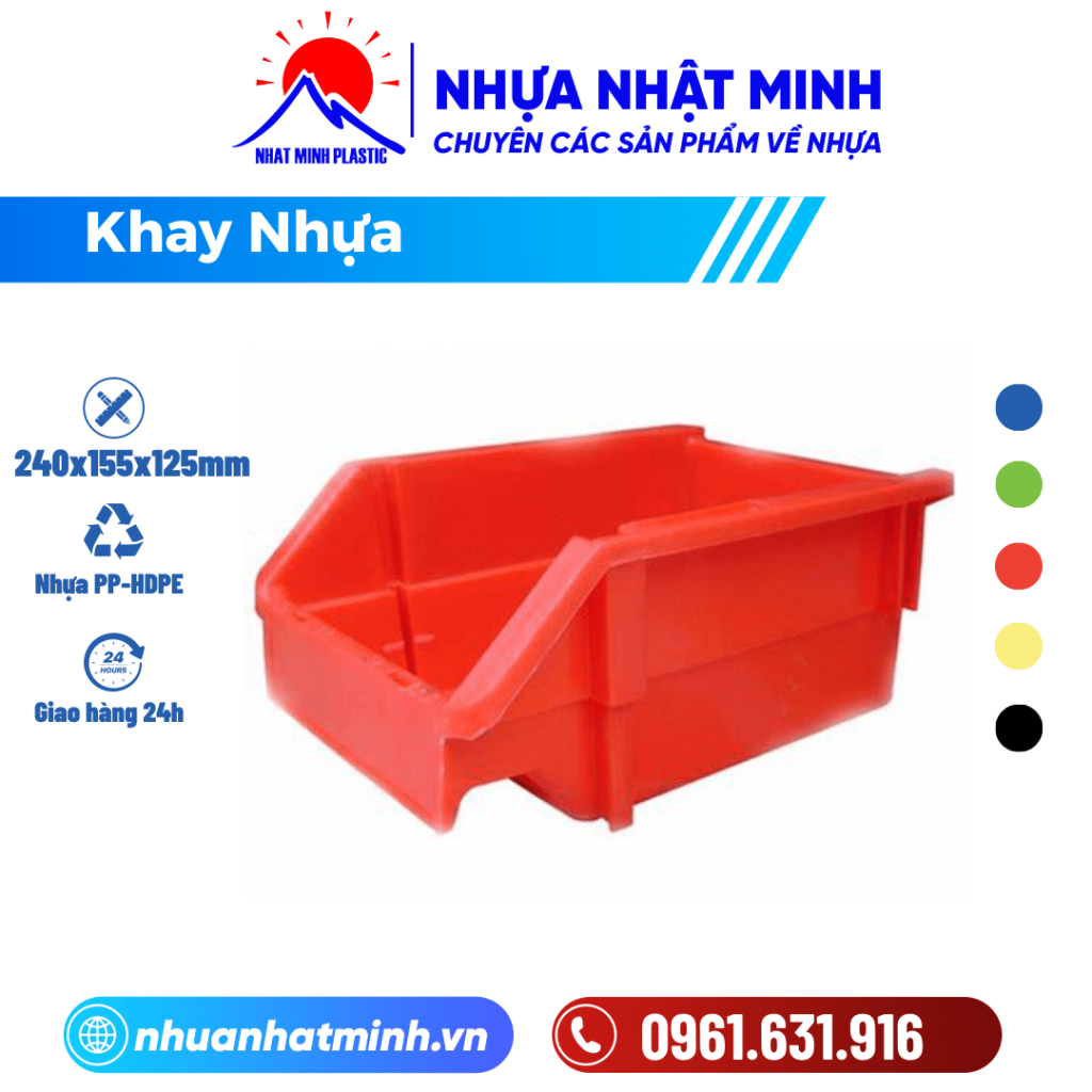 Khay Nhựa Đựng Linh Kiện A6 ảnh chi tiết