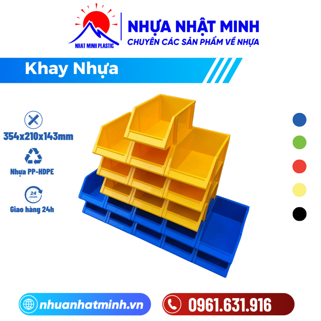 Khay nhựa đựng linh kiện A8 ảnh chi tiết