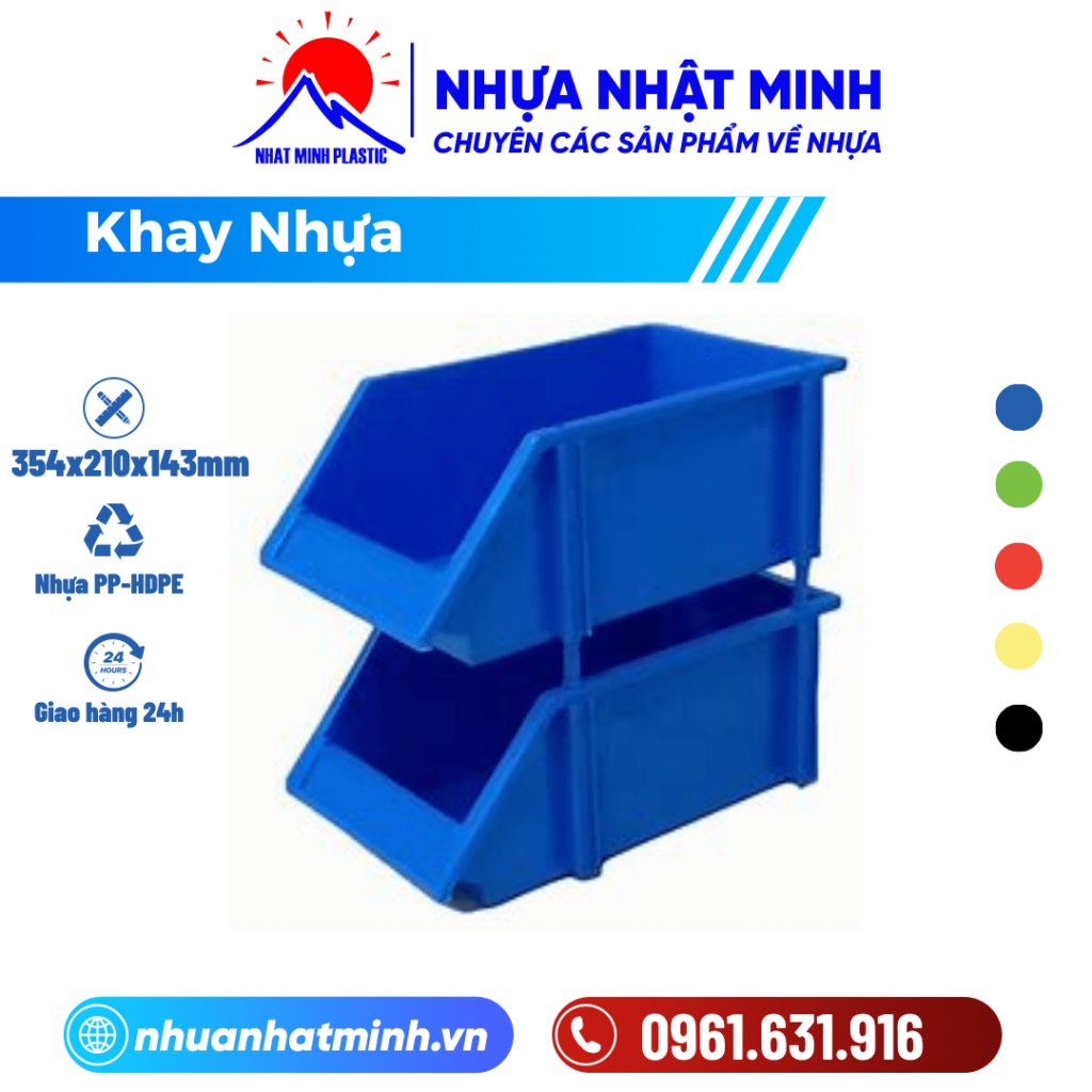 Khay nhựa đựng linh kiện A8 ảnh chính
