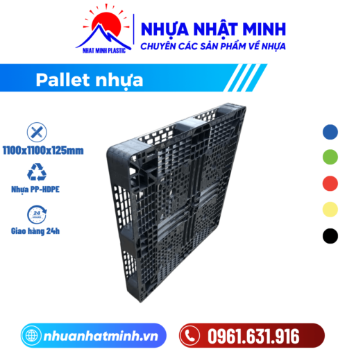 Pallet nhựa liền khối 15