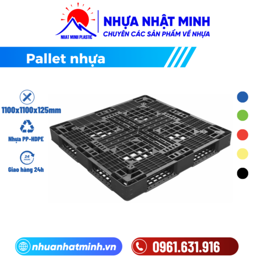 Pallet nhựa liền khối 15