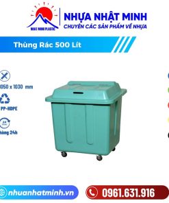 Thùng Rác 500 Lít