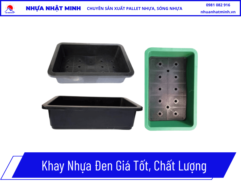 Khay Nhựa Đen Giá Tốt, Chất Lượng