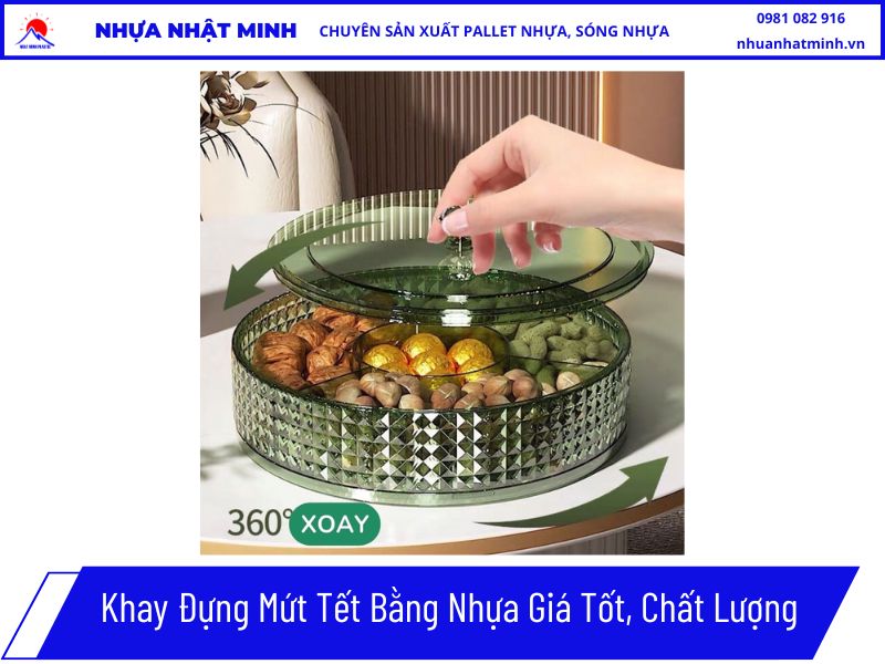Khay Đựng Mứt Tết Bằng Nhựa Giá Tốt, Chất Lượng 3 Khay Đựng Mứt Tết Bằng Nhựa Giá Tốt, Chất Lượng