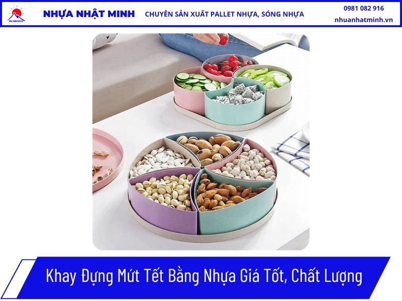Khay Đựng Mứt Tết Bằng Nhựa Giá Tốt, Chất Lượng 2 Khay Đựng Mứt Tết Bằng Nhựa Giá Tốt, Chất Lượng