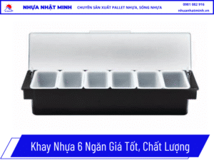 Khay Nhựa 6 Ngăn Giá Tốt, Chất Lượng