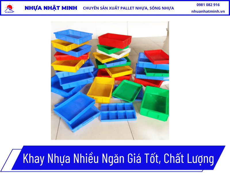 Khay Nhựa Nhiều Ngăn Giá Tốt, Chất Lượng