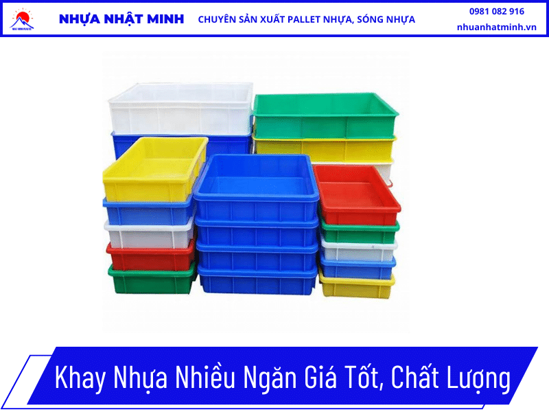 Khay Nhựa Nhiều Ngăn Giá Tốt, Chất Lượng 3 Khay Nhựa Nhiều Ngăn Giá Tốt, Chất Lượng