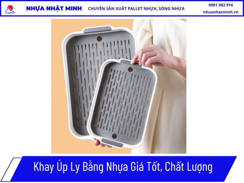 Khay Úp Ly Bằng Nhựa Giá Tốt, Chất Lượng