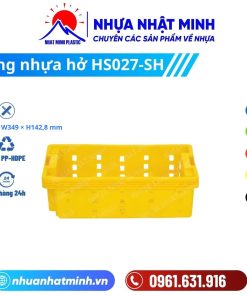 Sóng nhựa hở HS027-SH
