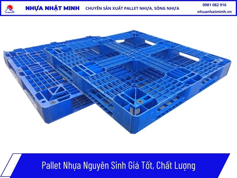 Pallet Nhựa Nguyên Sinh Giá Tốt, Chất Lượng 2 Pallet Nhựa Nguyên Sinh Giá Tốt, Chất Lượng